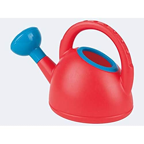Hape Gießkanne, Rot - Rote Sandspielzeug Giesskanne, Outdoor und Sandkasten Zubehör, Robustes Kinder-Spielzeug für Garten und Strand, für Kinder ab 2 Jahren