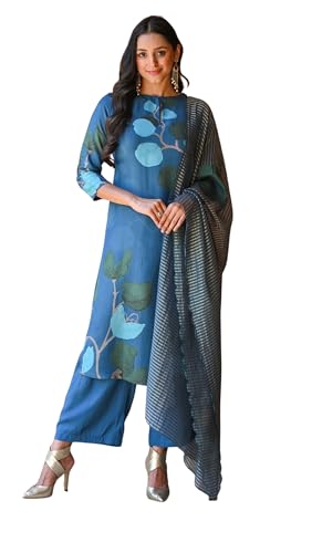 Image of Kalaanj Women Women Rayon Blend Kurta Set
