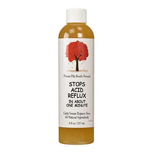 Caleb Treeze Organic Farm Stops Acid Reflux 8oz (2 Pack) (2 Items)