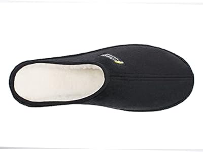 SCHAWOS Lisa Vilten pantoffels voor dames, warm gevoerd, scheerwol met voetbed, vaste zool, antislip, 41 EU