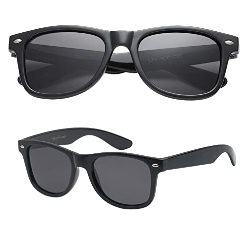 PolarSpex Toddler Sunglasses UV Protection – Unbreakable Kids Polarized Sunglasses with Case for Boys & Girls age 2-8