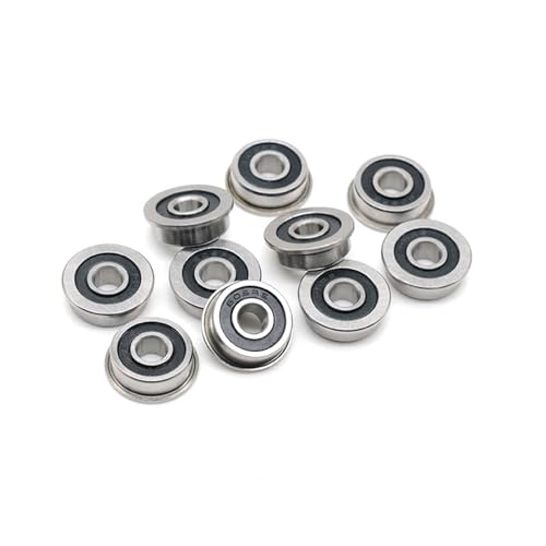 Rodamientos de bolas con brida F6800 RS 2RS de 10 x 19 x 5 mm 2