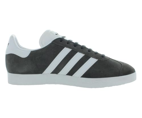 Image of adidas Gazelle Mens Shoes Size 8.5, Color: Trace Green /Black /Metallic Gold