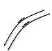 ZHAOOP Tergicristalli Anteriori Lame Auto D Tergicristallo Anteriore Sinistro, per A6 C5 4b 1997-2004 Pare-Brise Pare-Brise Pare-Brise 22 +22/22 +21 (Misura: 1997-2002 C5 4B) -2002-2004_C5_4B