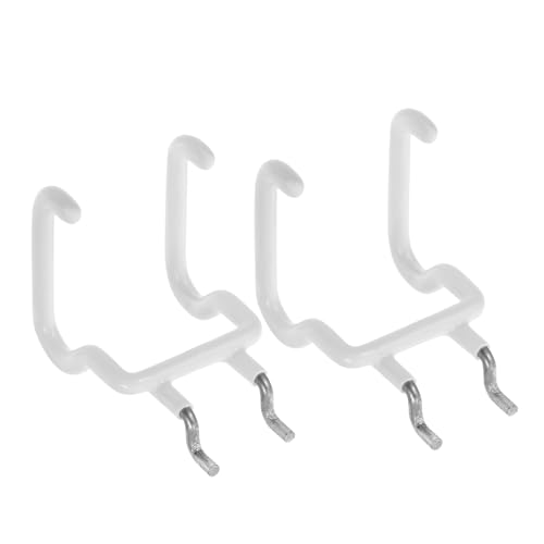 Holibanna Adjustable Pegboard Design High Storage Capacity Spacesaving Structure Easy Installation for Wall Hooks