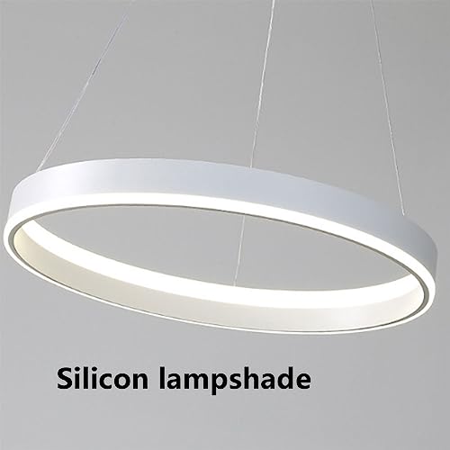 Éclairage intérieur simple dimmable lustre circulaire pour plafond de cuisine moderne - 6