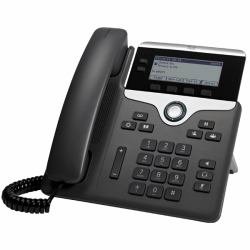 Cisco UC téléphone 7821 terminal VoIP SIP de bureau deux lignes RJ45