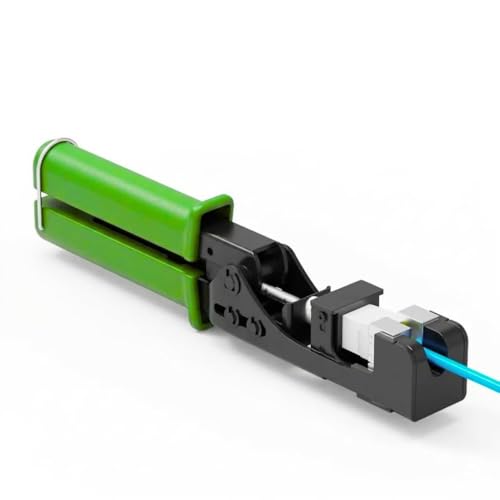 Image of RJ45 Keystone Jack Punch Down Tool 180 One-Hand Speed Termination Tool for AMP 110 Series 8P8C Jacks, for CAT5 CAT5e CAT6 CAT6A Ethernet Cable, Network Installation Tool for Patch Panels Wall Plates
