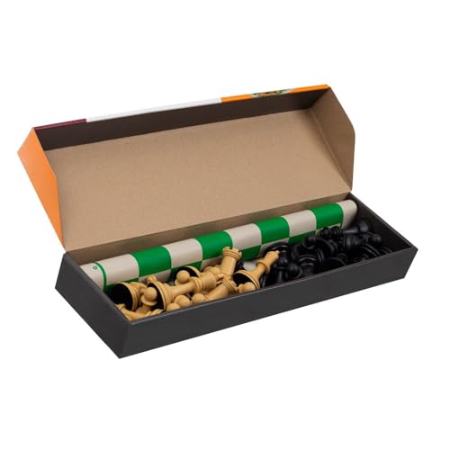 Conjunto de Xadrez Jaehrig Oficial com 2 Damas Extras + Tabuleiro em Courvim