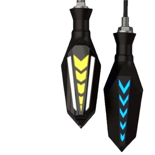 Feux arrière de moto avec clignotants dynamiques à LED fixation universelle M10