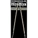HiyaHiya Circular 24 inch (61cm) Steel Knitting Needle Size US 000-000 (0.7mm) HISTCIR24-6-0