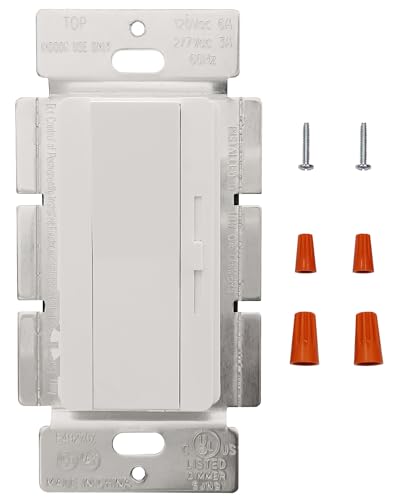 JC-LGL 0-10V LED Dimmer Switch, Low Voltage Dimmer Switch for Dimmable LED Lights, UL Listed