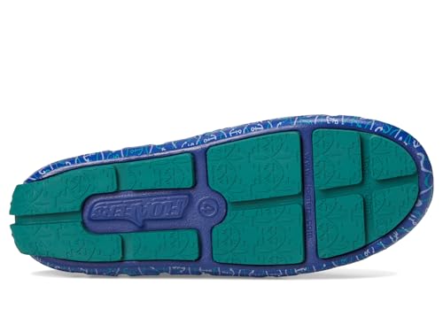 Image of Floafers, Prodigy Driver Print (Big Kid), Blue Nautical Anchor /Teal, 4, Medium
