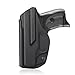 LC9 Holster,Forcenter IWB Kydex Holster Custom Fit Ruger EC9S/ LC9/LC9S/LC380 Pistol | Adjustable Cant & Tension | Comfortable | No-Scratch