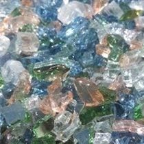 Mosaic Fire Glass - Pismo Beach (sold in 10 lb bags)