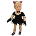 Sophia's Doll Jazz Costume, 2 in 1 | 5 Pc. Set. Jazz or Cat Costume for American Girl Dolls and More! (Doll Tap Shoes Sold Separately) Jazz Cat Costume