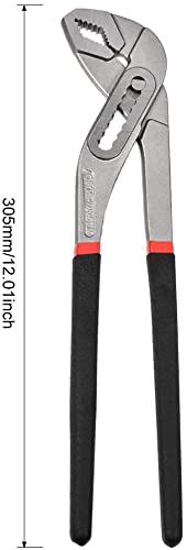 XYWHPGV Water Pump Pliers 12-Inch Adjustable Tongue and Groove Pliers Nickel Plating with Anti- Handle(a29d3 8aa33 51032 0fb25 717da 3435d