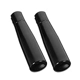 SHINEOFI 2pcs Foldable Revolving Crank Handles with M6 Thread, Heavy Duty Rotating Grip Handles for Machine Tools and Lathes, Black Foldable Handwheel Grips for Industrial Use