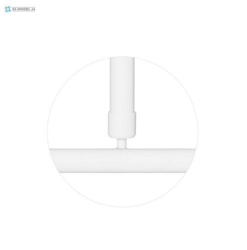 2er ALU WINKELSTANGE BARRIEREFREI 120x120 EXTRA LANG WEISS DUSCHVORHANG STANGE! PROBLEMLOSES DURCHSCHIEBEN DES DUSCHVORHANGS GARANTIERT!