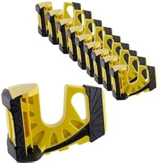 10-Pack Wedge-It Ultimate Door Stop - Yellow