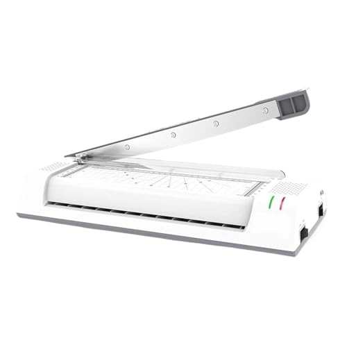 Plastificadora fotográfica YE381C de calentamiento rápido, máquina laminadora con cuchilla for papel, for uso doméstico o de oficina, totalmente automática, for tamaños A3 y A4