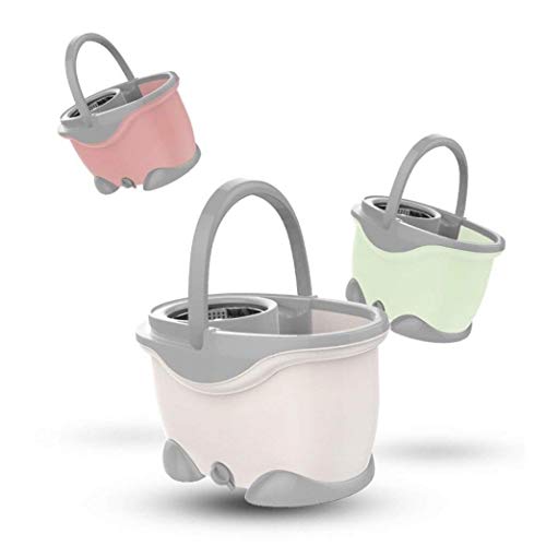 SinSed 360-Grad-Edelstahl-Spin-Mopp- und Eimer-System für einfache Schmutzentfernung und Staubreinigung – Premium-Bodenwischer mit zusammendrückendem Flachmopp und Eimer-Set – Bild 7