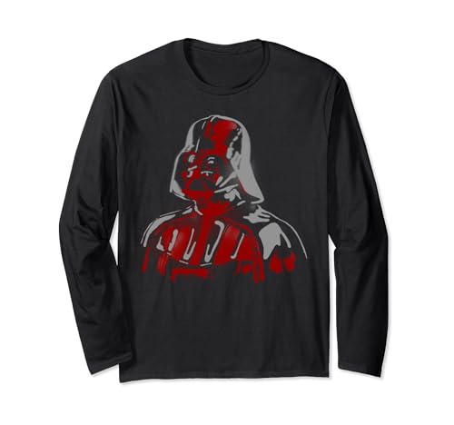 T-shirt Star Wars Darth Vader Sketch à manches longues pour fan