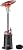 Mars Explo 5,0000 BTU Patio Heater for Outdoor Use With Adjustable Heat Focusing Top, Table Design, Stainless Steel Burner, Wheels,Propane Heater for Garden, Commercial and Residential, Black
