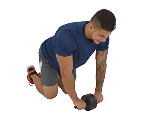 Roda de Exercícios Abdominal Polimet Unissex Preto