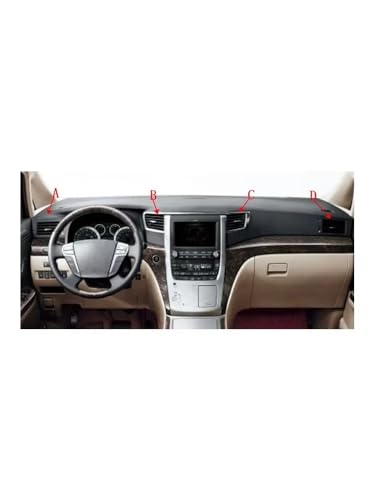 Panneau d'instruments et ventilation pour Alphard Vellfire 2008-2014 - 5