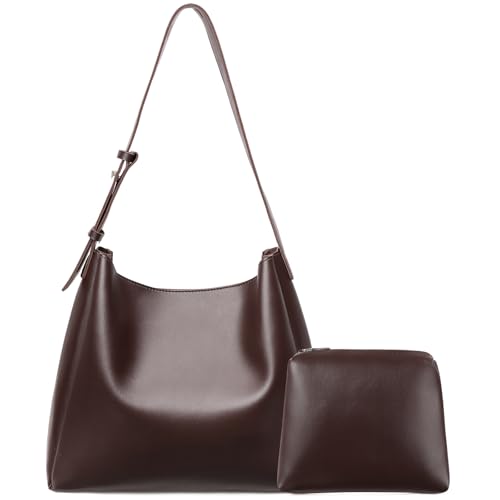 GAEKEAO Sac Tote Rétro Femme Grande Capacité en Cuir Végan