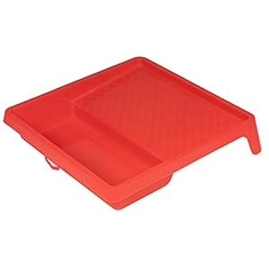 Schuller Eh’klar Verfbak van kunststof, rood, met handig handvat