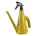 Price comparison product image Mini Indoor Small Watering Can Plastic for Flowers Plants Spray Mist Bottle Home Long Spout Fine Cans for Flowers Herbs Plants (900ML,yellow )