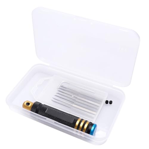 Image of 7-in-1 Scribe Tool Panel Line Scriber Scribing Tools Resin Carved Chisel for Gundam Gunpla Model Kits Carving Cutting -0.1 /0.2 /0.4 /0.6 /0.8 /1.0 /2.0mm Blades