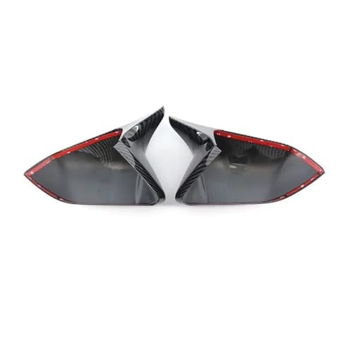 Capuchon d'aile porte extérieure 2015-2020 boîtier rétroviseur carbone - 4