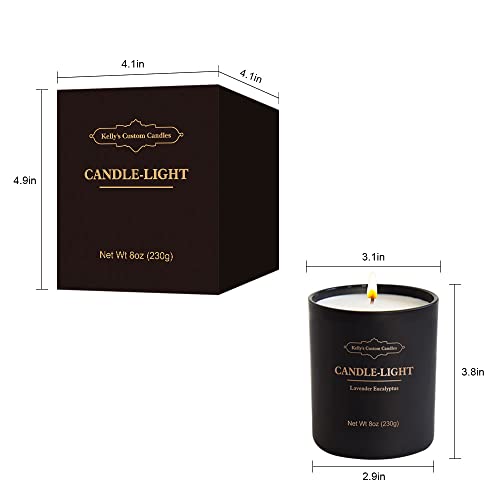 Gifts For Men, Ginger Bread Cookie Candles, Home Scented Candle, 8 Oz Fall Soy Candles, Birthday Gifts For Men, Christmas Thanksgiving Gifts For Men, Online Dating Present，Black Gift Box #TOP7