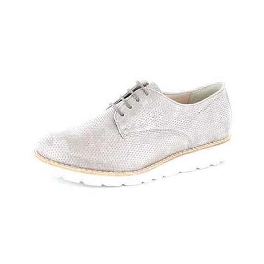 Semler Damskor Elena Brogue med snörning, Beige 028 panna - 42 EU