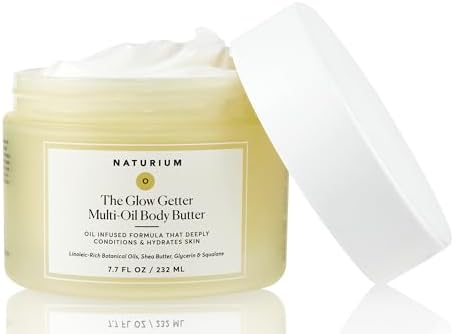 Naturium The Glow Getter Multi-Oil Body Butter with Squalane, 7.7 fl oz