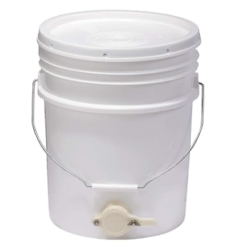 EVREFIN養蜂機器ハニーフィルター、ワックスハニーフィルター、スラリーバレル、大豆油バレル、ふるい、ガーデニング、ポリエチレン容器、一体型ハニーバレルフィルター、ハニーバレルハニーメルターフィルター (セット)