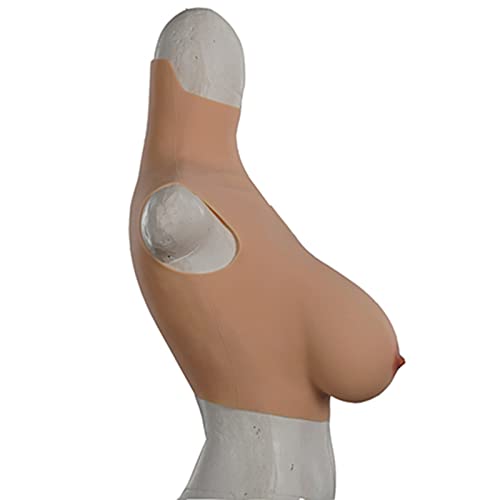 TransUnder Peitorais de silicone para Crossdressers, transgêneros, mastectomia com enchimento de alg