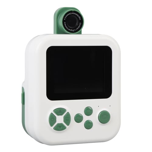 Acogedor �C���X�^���g�v�����g�J�����A48MP�ʐ^1080P�r�f�I�f�W�^���J�����A180�x��]�����Y�t���A2.4�C���`IPS�X�N���[���|�[�^�u���r�f�I�J���������̉��y���T�|�[�g (��)