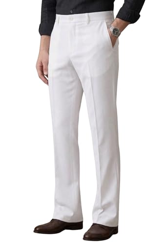 Image of Men's Trendy Bootcut Trousers - Modern Flared Fit | Premium Formal Pants