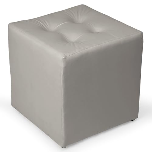 MG Design Puf Terciopelo Beige Claro 41