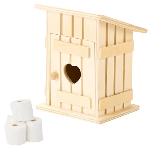 Lutin maison de toilette, maison de toilette miniature, lutin toilette, lutin papier toilette, lutin accessoires lutin, chantier de construction, maison en bois, lutin