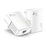 TP-Link Powerline Ethernet Adapter Starter Kit (TL-PA7017 KIT) - AV1000 Gigabit Port, Plug&Play, Ethernet Over Power, Nano Size, Ideal for Smart TV, Online Gaming, Wired Connection Only