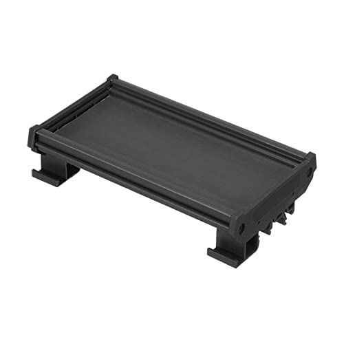 Tool parts DIN Rail Mount for Carrier for 110mm x 72mm PCB - Housing - Bracket - Black