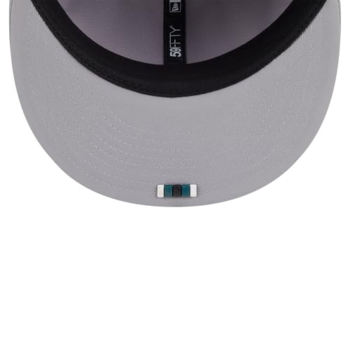 Gorra New Era Gris Philadelphia Eagles 2025 Sideline 59FIFTY miniatura 5