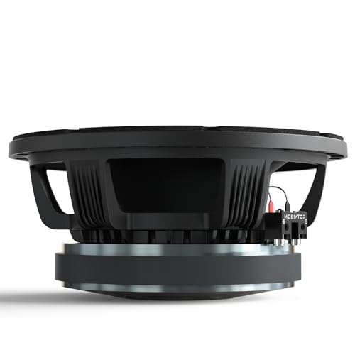 mobiator PRO108MB Loudspeaker - 10" Midbass Aluminum Basket, 1600W Max, 400W RMS, 8 Ohms - Premium Quality Audio Door Speakers for Car or Truck Stereo Sound System (MB-PRO108MB) by mobiator - Used condition - Image 4