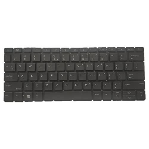 Clavier HP ProBook 430 G7 noir de rechange QWERTY US pour PC portable