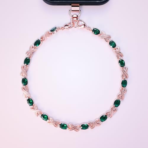 LQSASUZ 2026 New Phone Charm Detachable Anti Theft Cellphone Lanyard for Women Girls Hands-Free Phone Wrist Strap-JadeGlow by LQSASUZ - Image 7